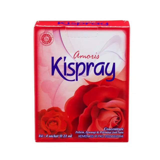 Kispray amoris refill isi 4 sachet