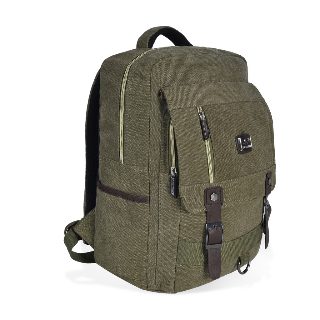 Tas Ransel Korea impor / Tas punggung bahan Kanvas / Tas Ransel stylish casual