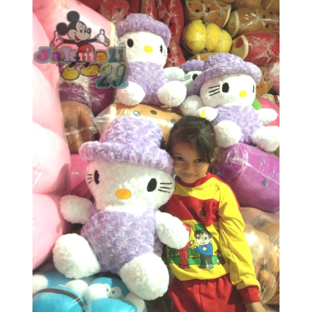 BONEKA HELLO KITTY TOPI JUMBO SIZE XL