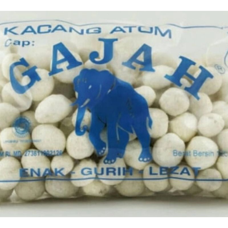 

kacang atom cap gajah 100 gr