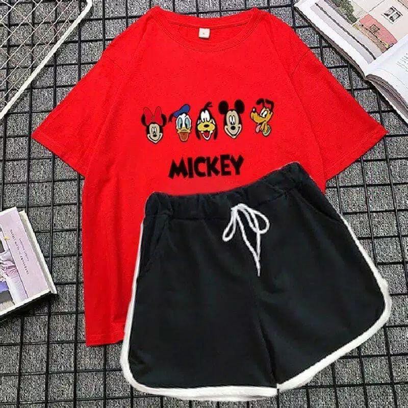 JNY.Co Setelan  Wanita MICKEY MINI FAMILY