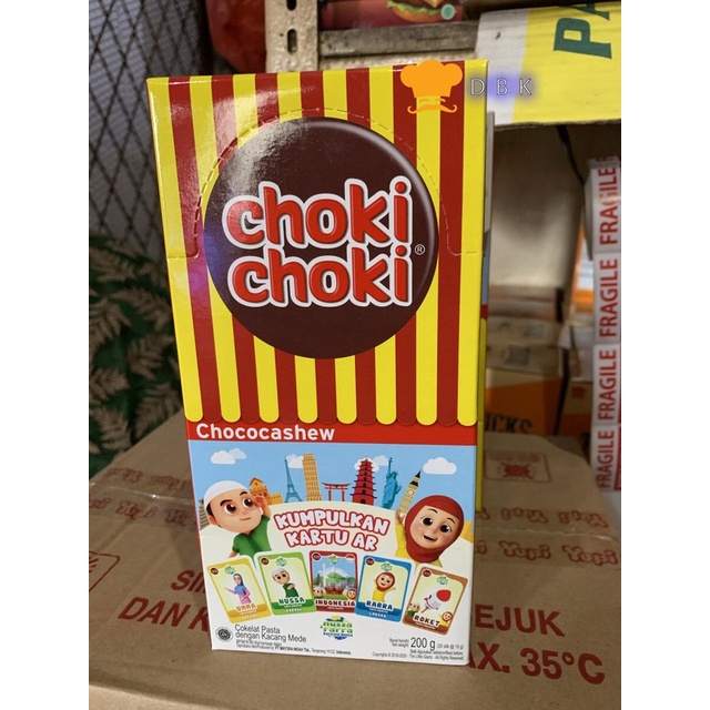 

Choki Choki Choco Cashew 20pcsx10gr