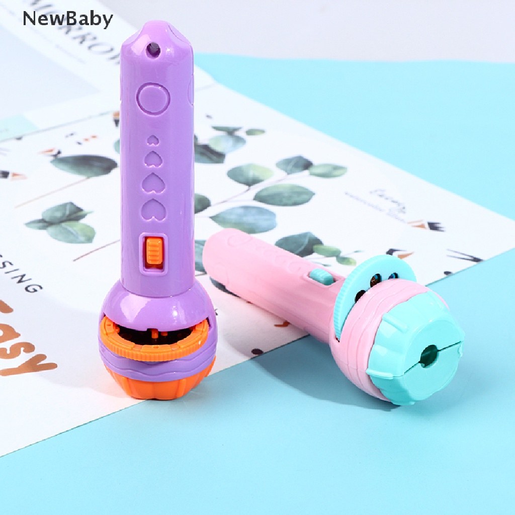 Mainan Buku Cerita Tidur Dengan Senter Proyektor Untuk Edukasi Dini Bayi