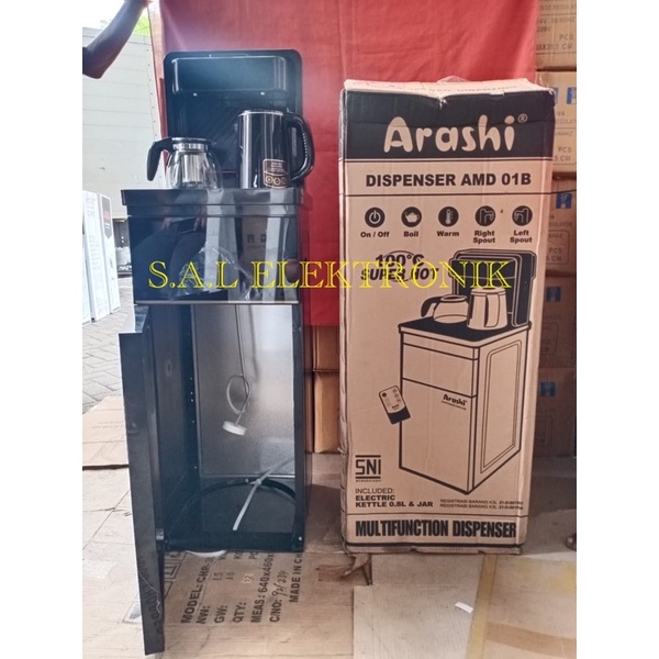 Dispenser Arashi Galon Bawah AMD 01 B / 02 BC / ABD 04C