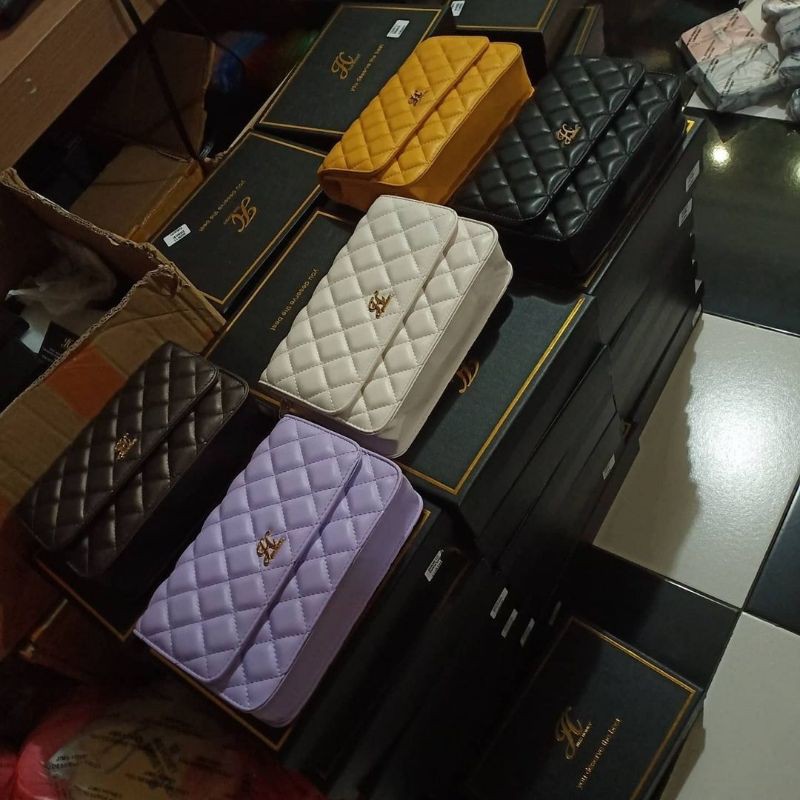 Free Box Ella Bag Jims Honey Tas Selempang Pesta Wanita