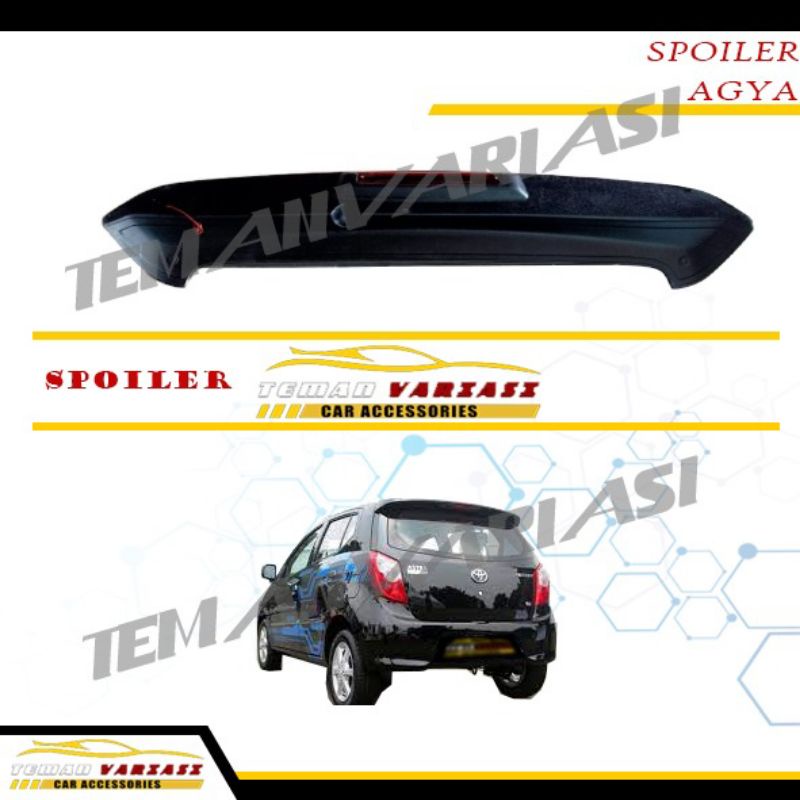 SPOILER LAMPU TOPI BELAKANG MOBIL AGYA AYLA