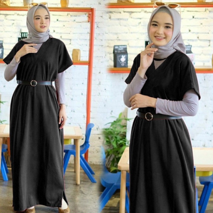 FWG - TUNIK LEISA / TUNIK WANITA / GAMIS TUNIK PANJANG / GAMIS WANITA MURAH