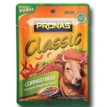 Corned Beef Pronas Sachet 50 gr