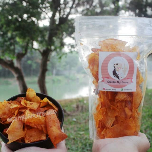 

Keripik singkong/kripset/keripik setan