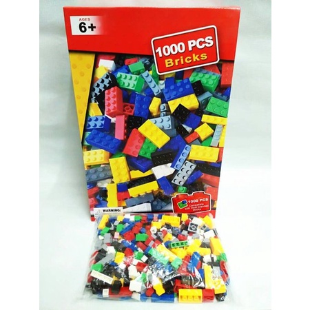 Mainan lego bricks balok susun isi 1000pcs
