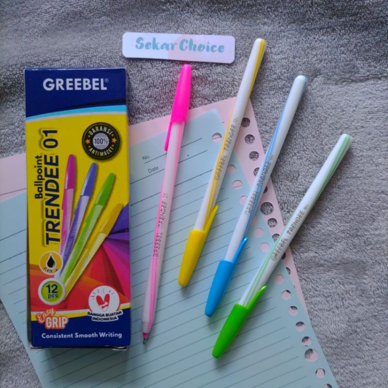 

1pak isi 12 pen ulir / pen lilin/ pen spiral Greebel