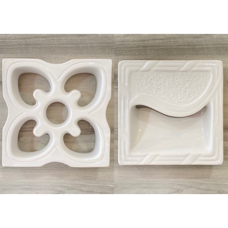 Roster Keramik 20x20cm Trisensa / Lubang Angin Keramik Kekinian / Lubang Angin Estetik