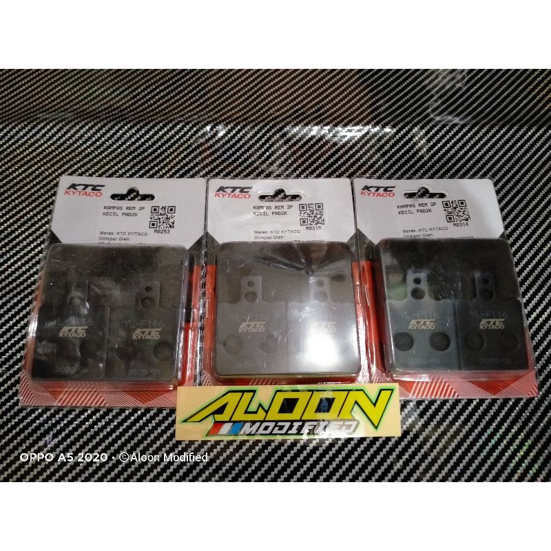 kampas rem kaliper ktc kytaco 2p termurah