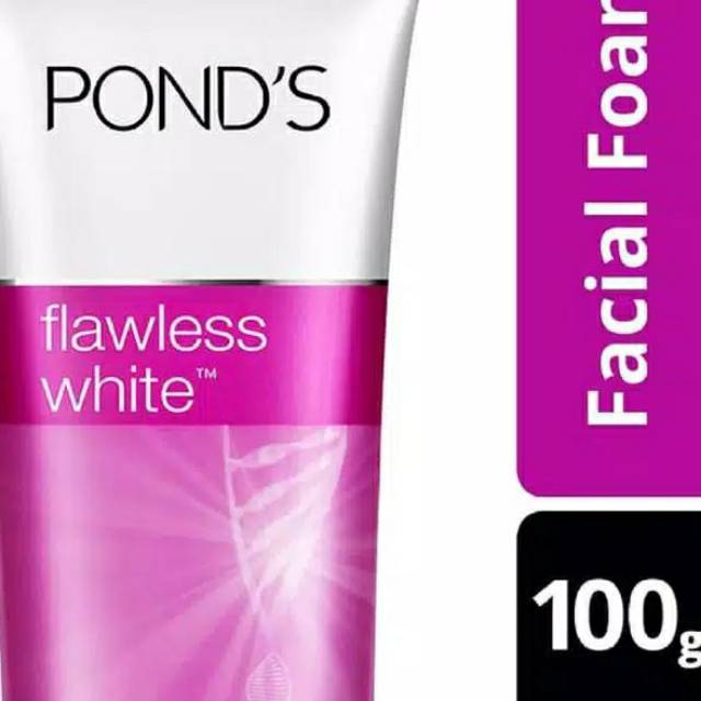 Ponds flawless white facial foam 100g