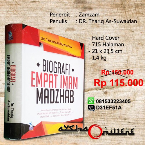 Biografi Empat Imam Madzhab Zamzam Shopee Indonesia