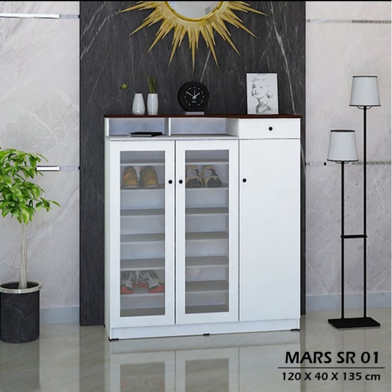 Rak sepatu minimalis modern