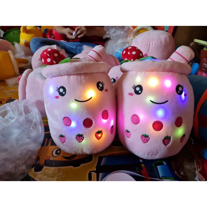 Boneka Boba Es Krim Led Boneka Boba Es Ice Cream Strawberry Led Boneka Boba Led Boneka Boba Murah Boneka Bayi Lucu Murah Boneka