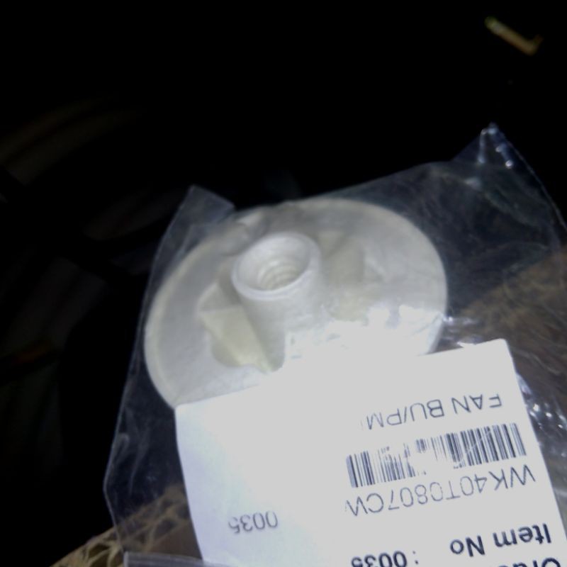 mur baut pengunci baling baling kipas panasonic /kdk