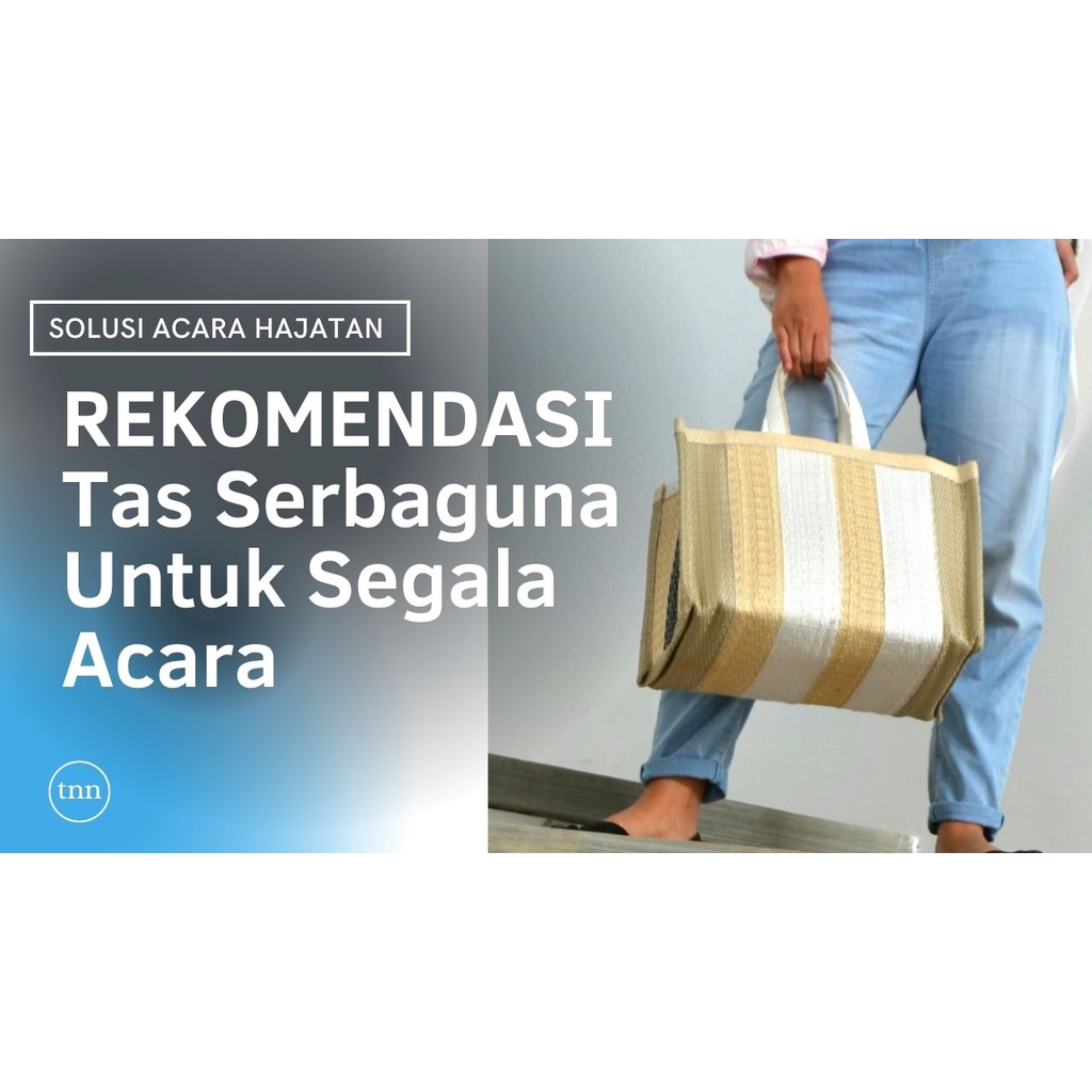 (Pengganti Plastik), Tas Anyam, Tas Sembako, Tas Belanja, Webbing Bag