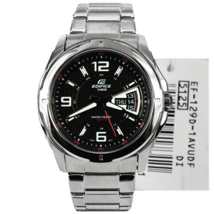 jam tangan / Watch_Id PRIA ORIGINAL CASIO EDIFICE EF-129D-1AV