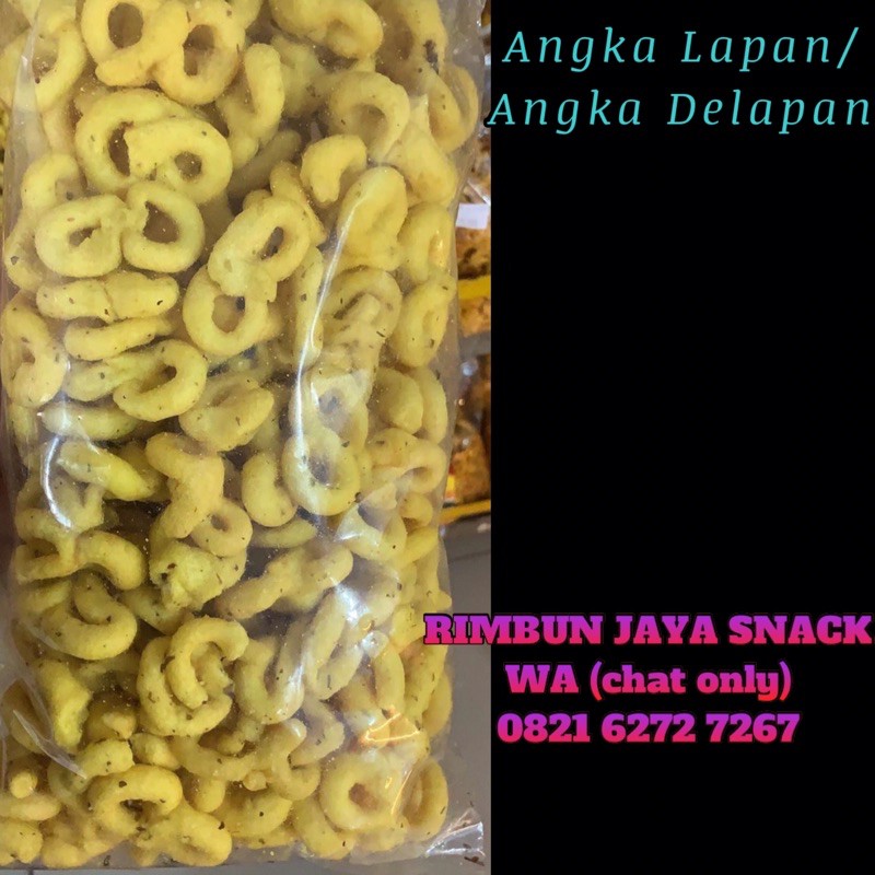 

Cemilan Angka Lapan/ Angka Delapan