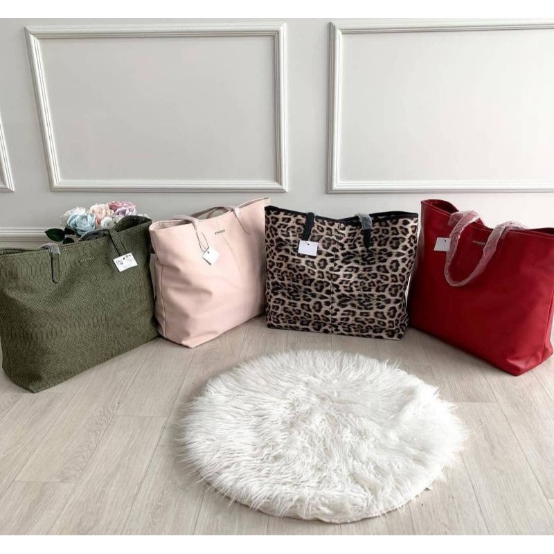 tas wanita mango tote bag branded