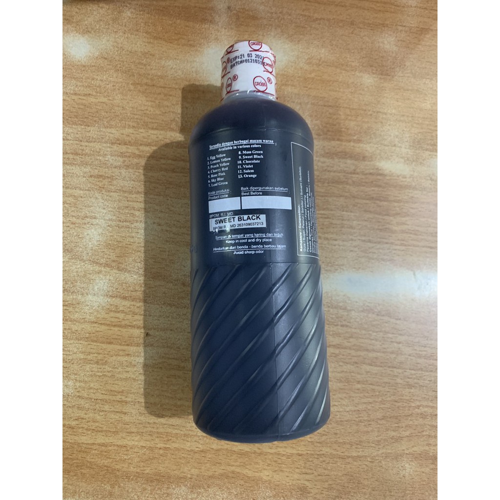 

Cross 450ML Sweet black pewarna makanan icing color cair hitam