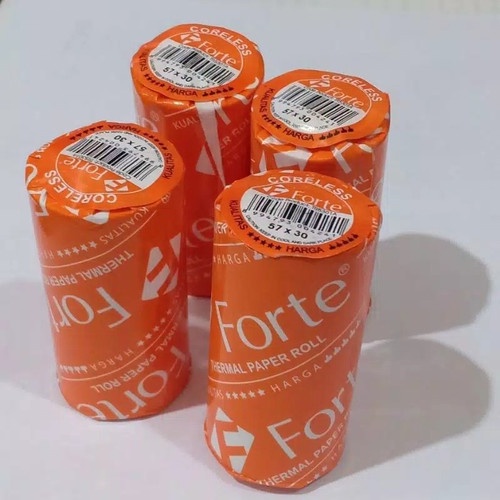 

Kertas Thermal Paper Forte 57X30 CORELESS (1 PCS) +