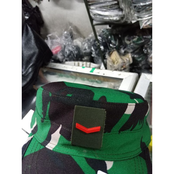 pangkat topi pet pdl dan pdh tni/pankattopi/tni/petpdl/terbaru