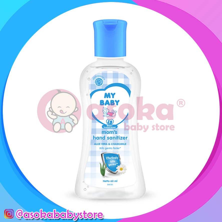 My Baby Mom's Hand Sanitizer 60ml ASOKA