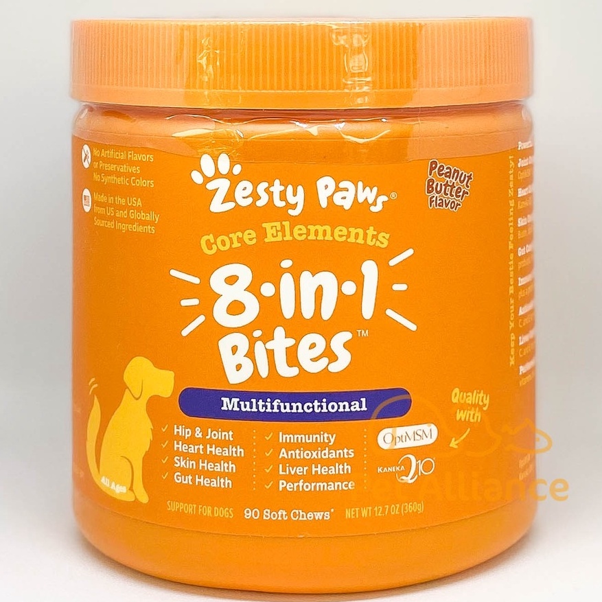 Jual Zesty Paws Multivitamin Bites All Ages [90 Soft Chews] Vitamin