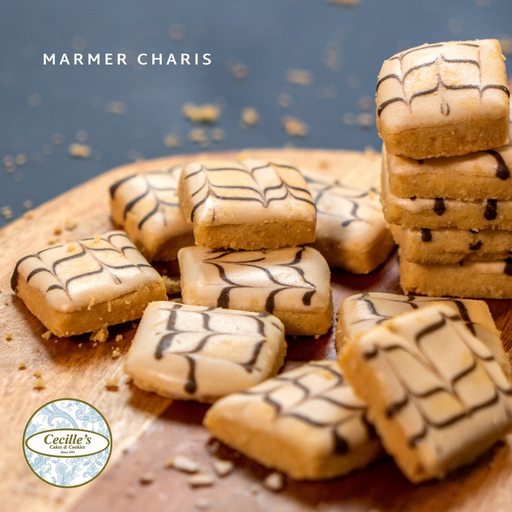 

Cecille Cakes & Cookies - Marmer Charis (Cheese Button) 250gr