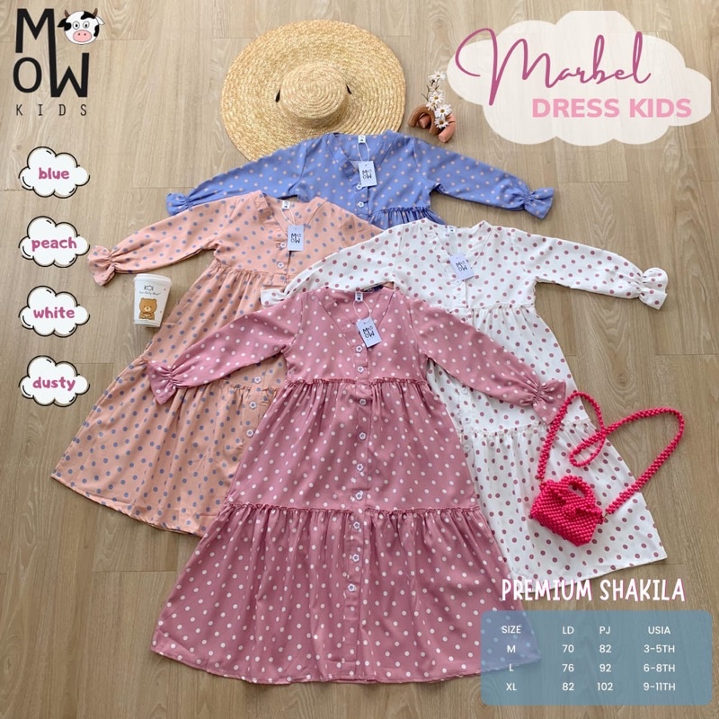 Marbel Dress kids Ori by Mowmo