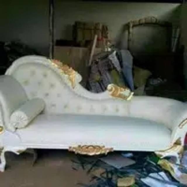 Kursi sofa lois duco putih,sofa santai mebel jepara,furniture