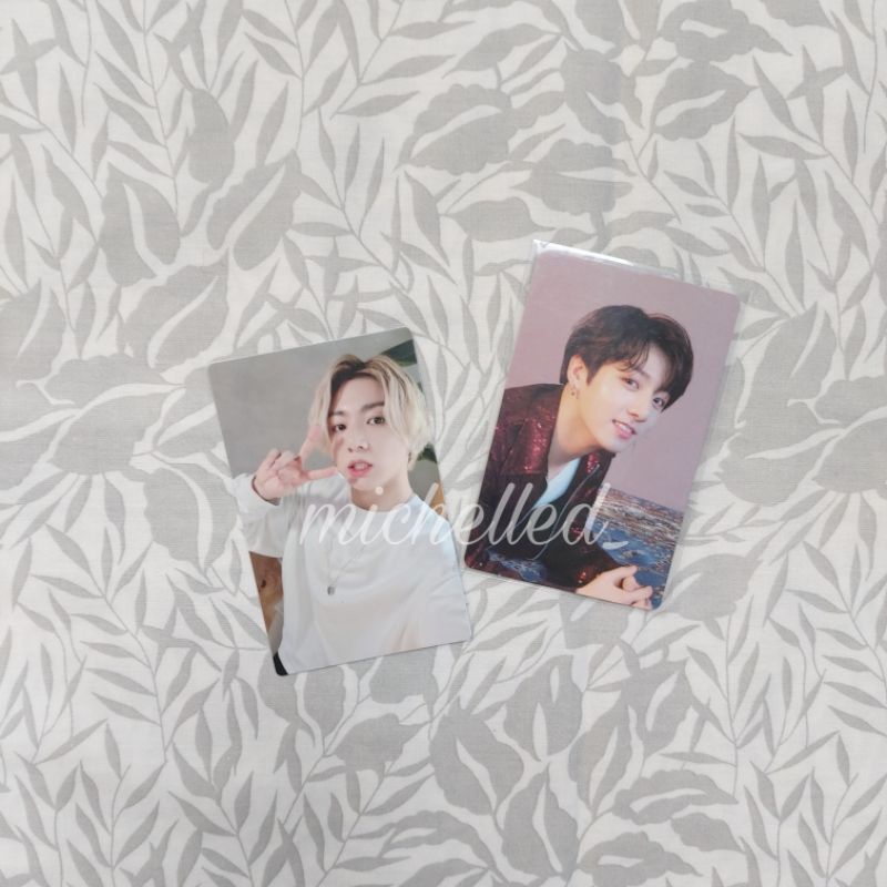 photocard pc bts official jungkook jk love yourself tear o lucky draw ld be essential m2u event