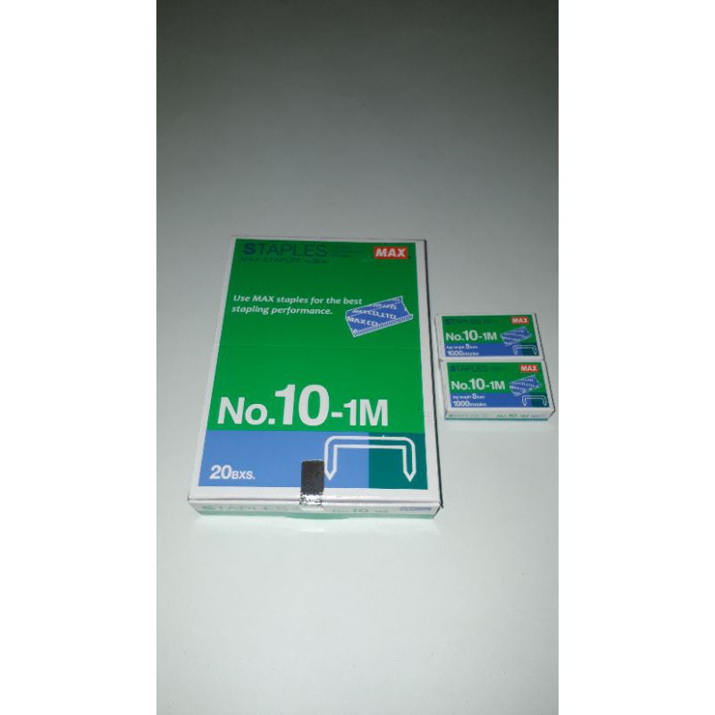 

isi steaples max no 10- 1M