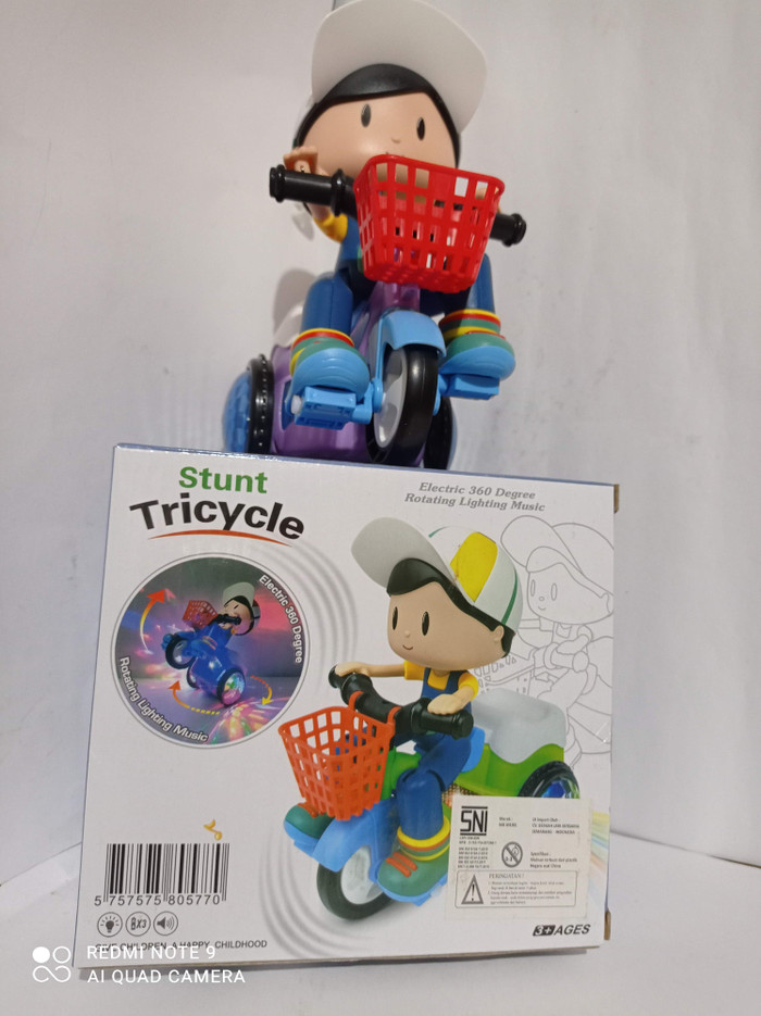 stunt tricycle /mainan sepeda stunt/mainan anak