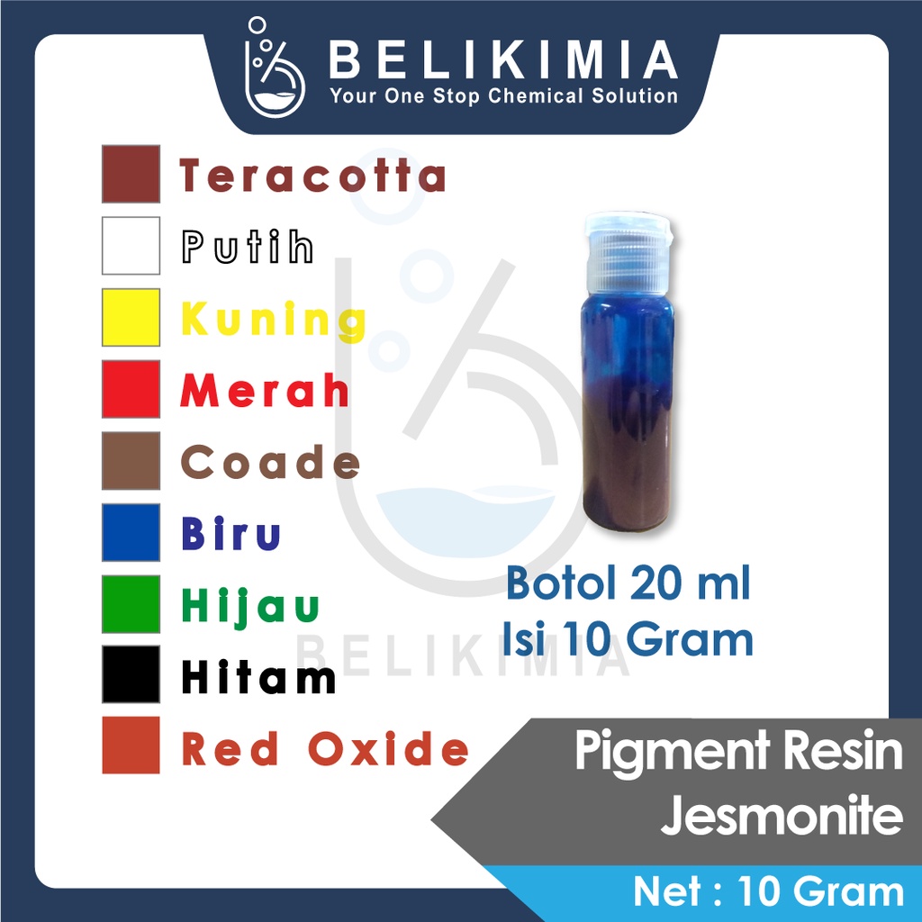 Jesmonite Pigment / Pigmen Warna Jesmonite - 10 Gram