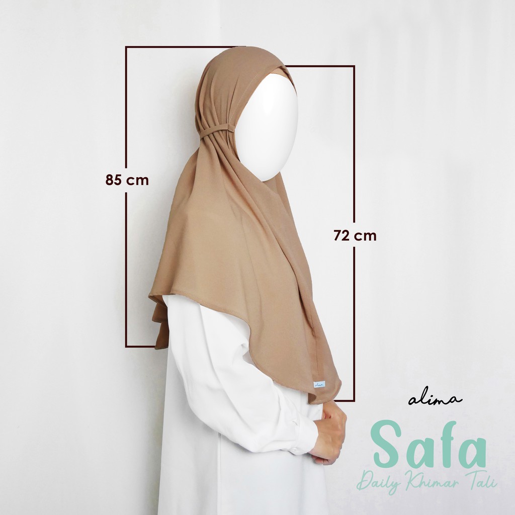 Bergo Maryam Viral | Safa Daily Khimar Tali by Alima Indonesia