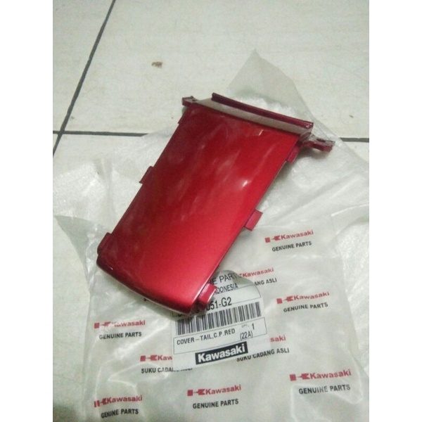 Covertail sambungan body belakang ninja rr old zx lama merah maroon marun maroon
