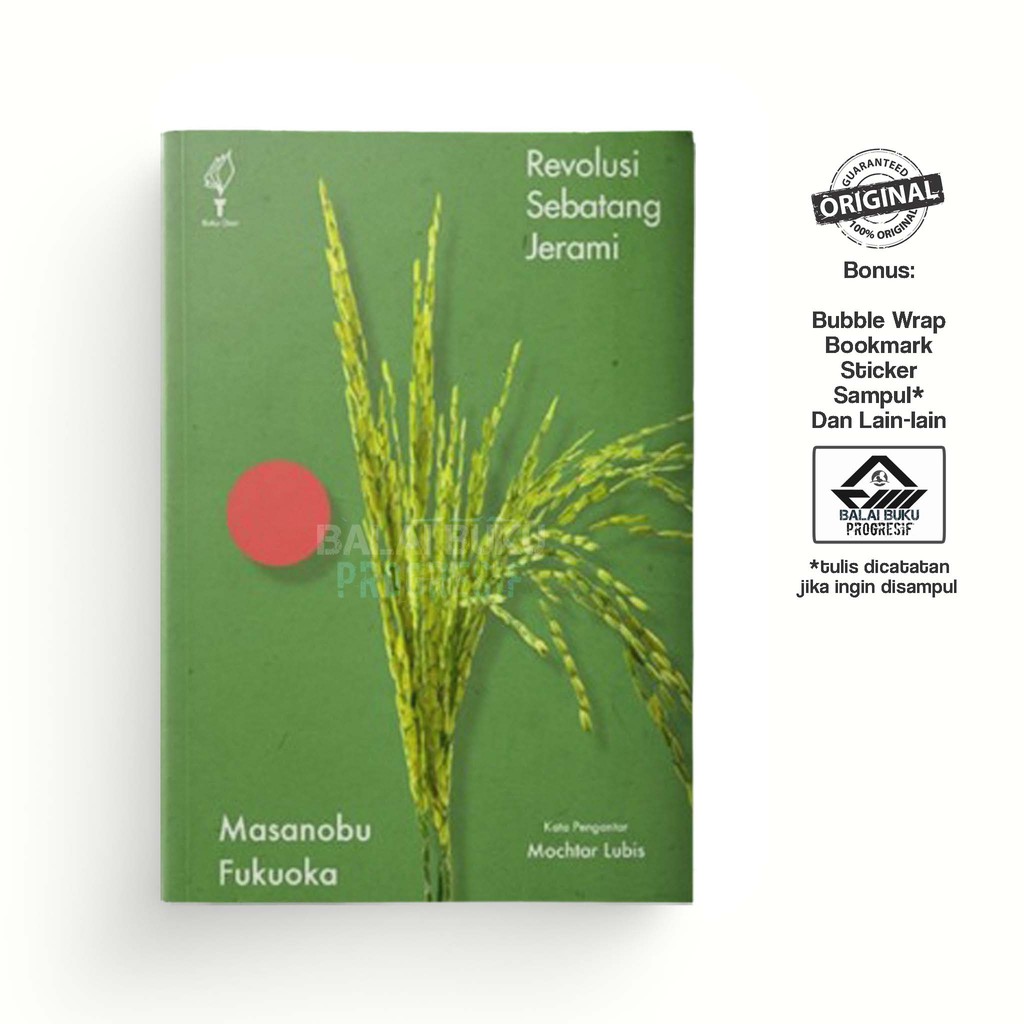 Revolusi Sebatang Jerami - Manasobu Fukuoka