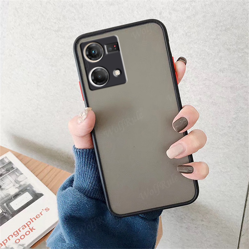 Soft Case Oppo Reno 8 4G Reno 8 5G Reno 8 Z Reno 8 Pro 5G Reno 8T 4G Reno 8T 5G My Choice Aero Color Button Matte Frame Camera