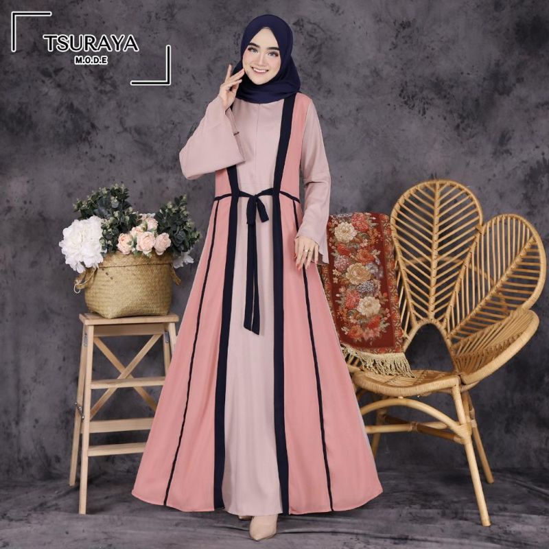 Dress Fizzi Tsurayya Original / Lady Zara terbaru