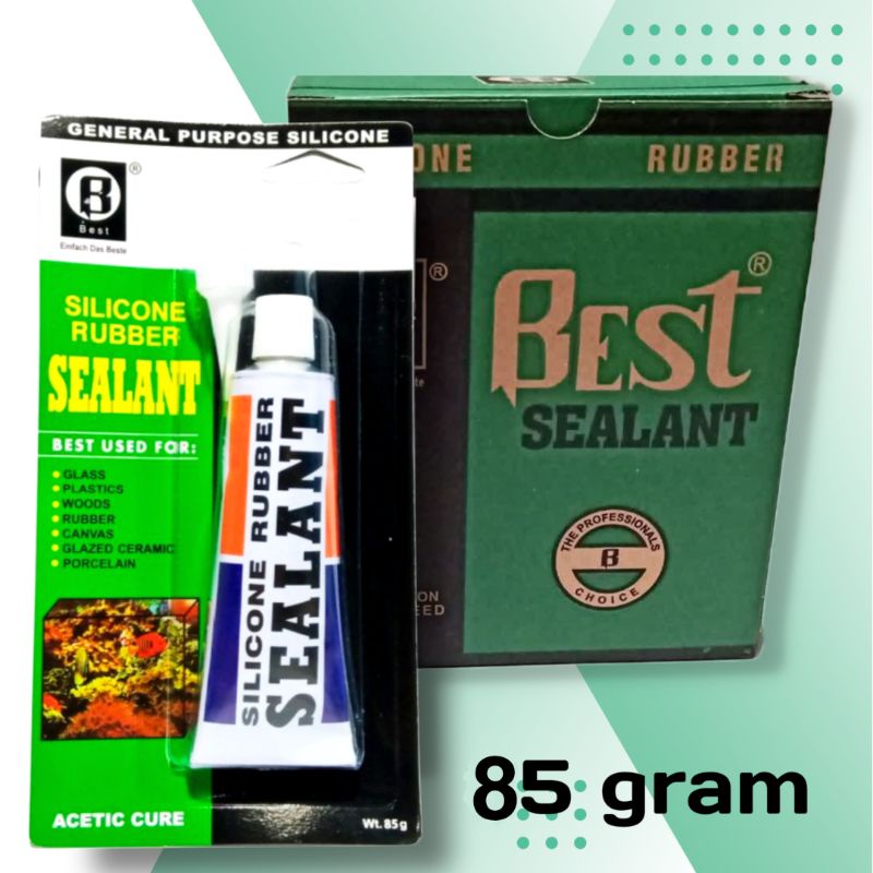 Jual Lem Sealant Tube Best 85 Gram / Lem Kaca Lem Aquarium | Shopee