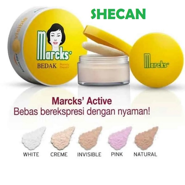 BEDAK MARCKS BEAUTY POWDER CLASSIC 40gr ALL VARIANT