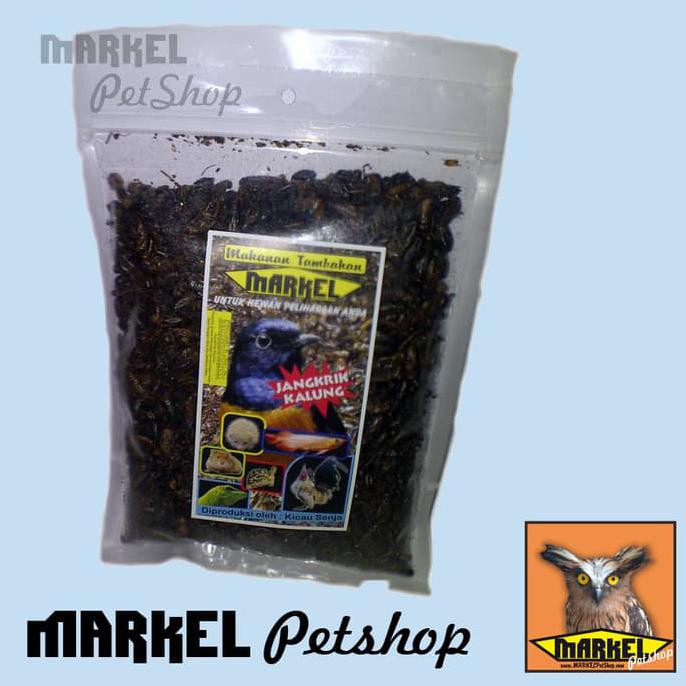 

Ready bisa COD Jangkrik Kering MARKEL Kemasan Refill 200gr TERLARIS