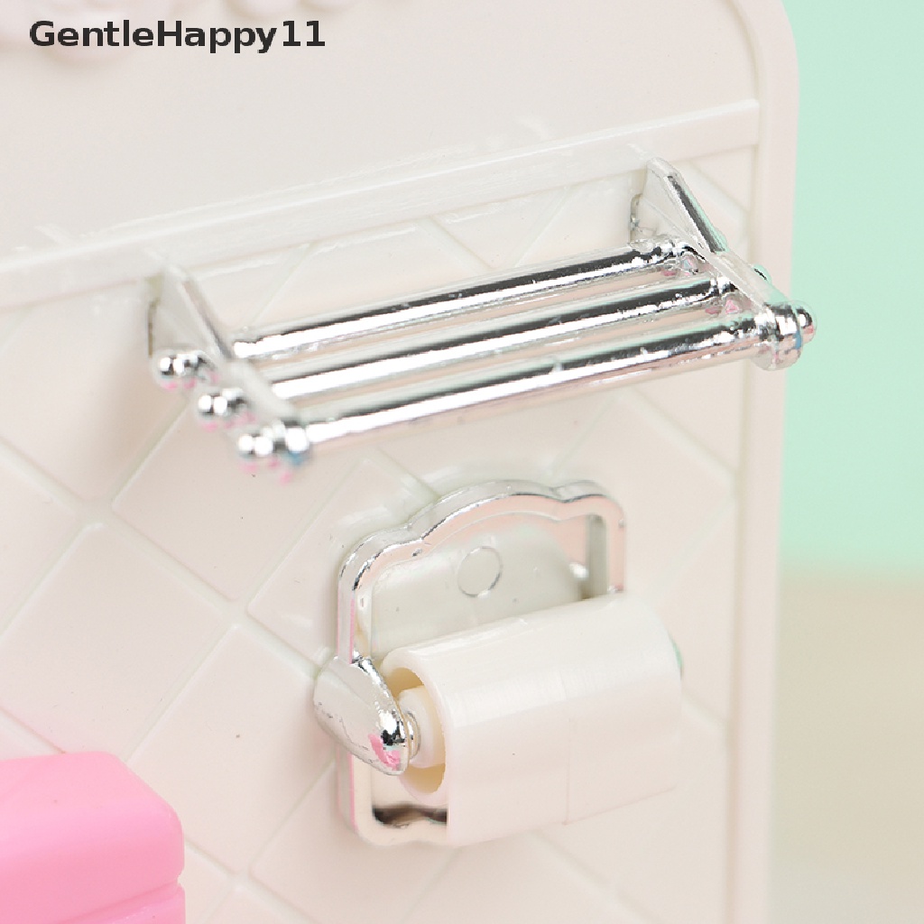 Gentlehappy Mainan Simulasi Bathtub / Wastafel / Toilet Untuk Aksesoris Rumah Boneka