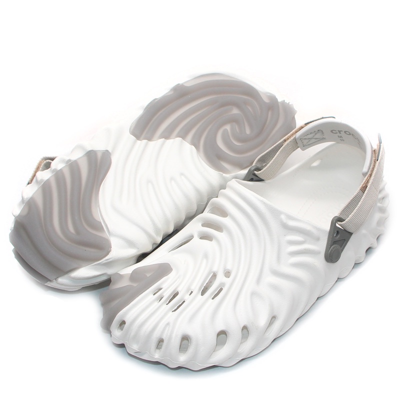 Crocs Pollex / Sandal Unik / Sandal Keren / Sandal Fashion / Sandal Pria dan Wanita / Crocs Unisex - White