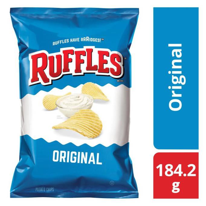 

Ready Stok Ruffles Potato Chips - Original