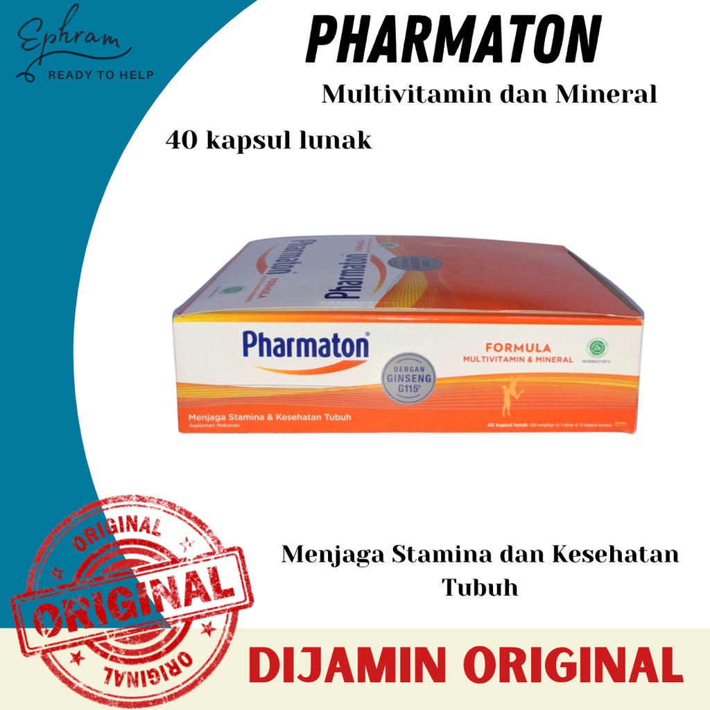 Pharmaton Multivitamin dan Mineral